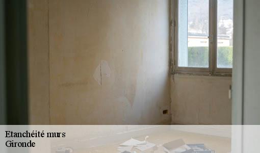 Etanchéité murs 33 Gironde Etancheur Père et Fils
