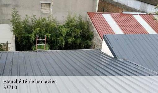 Etanchéité de bac acier comps-33710 Etancheur Père et Fils